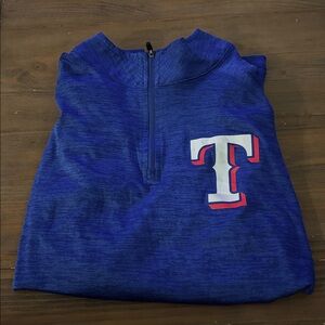 Fanatics Blue Performance Pullover